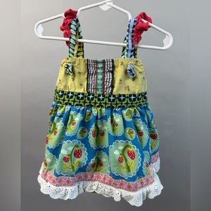 Matilda Jane Love Bug Top Knot Tunic 2T